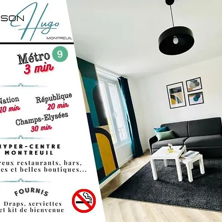 La Maison Hugo Montreuil  Exterior foto