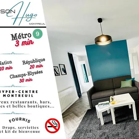 La Maison Hugo Montreuil  Exterior foto